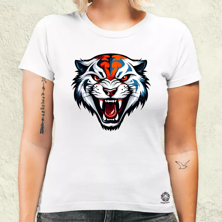 Morcos tigris v1 női póló