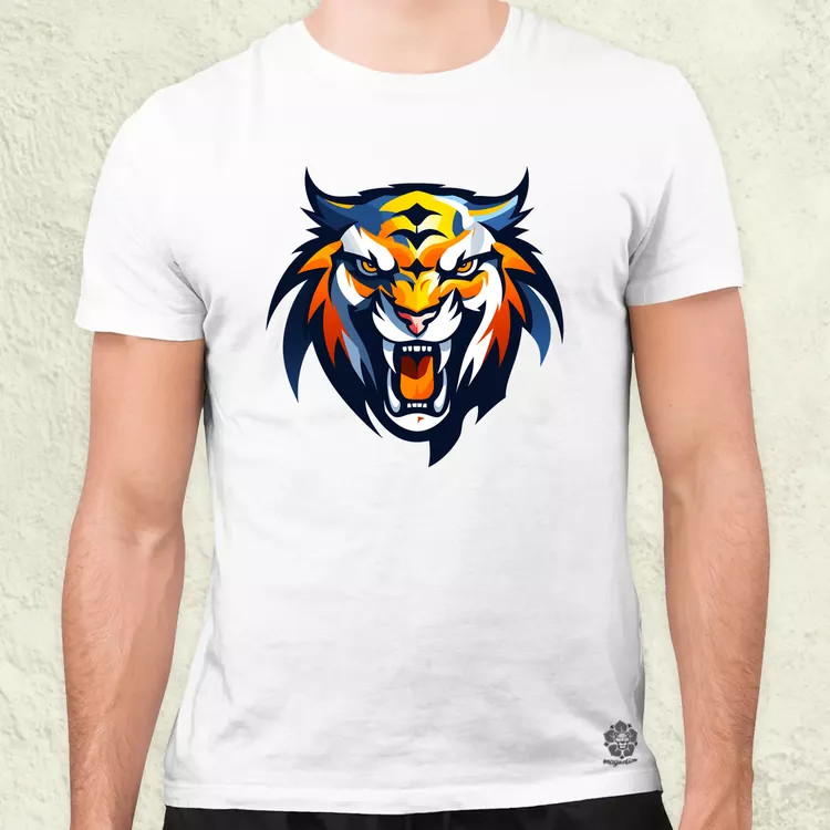 Morcos tigris v2 férfi póló