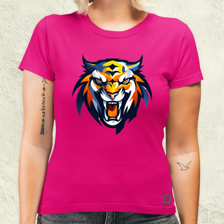 Morcos tigris v2 női póló