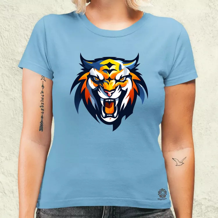 Morcos tigris v2 női póló