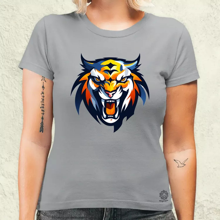 Morcos tigris v2 női póló
