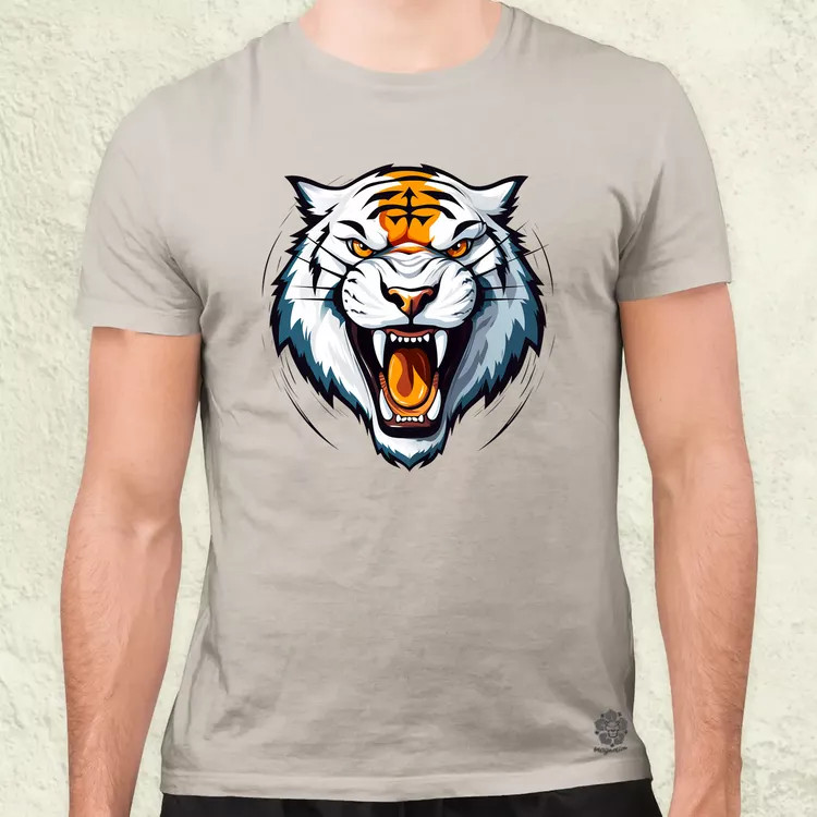 Morcos tigris v3 férfi póló
