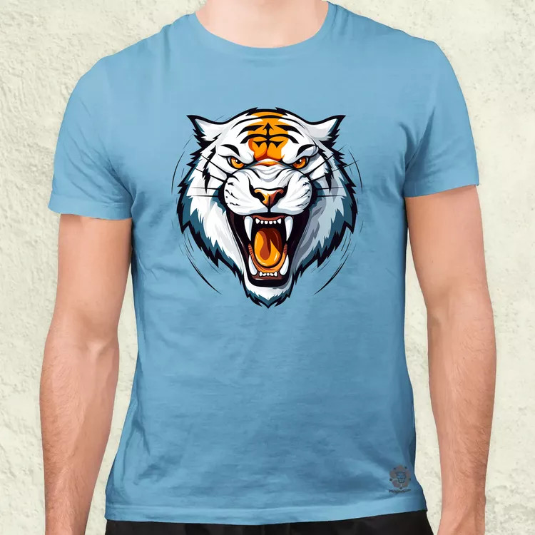 Morcos tigris v3 férfi póló