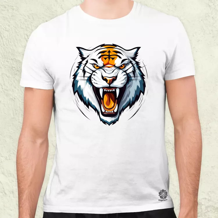 Morcos tigris v3 férfi póló