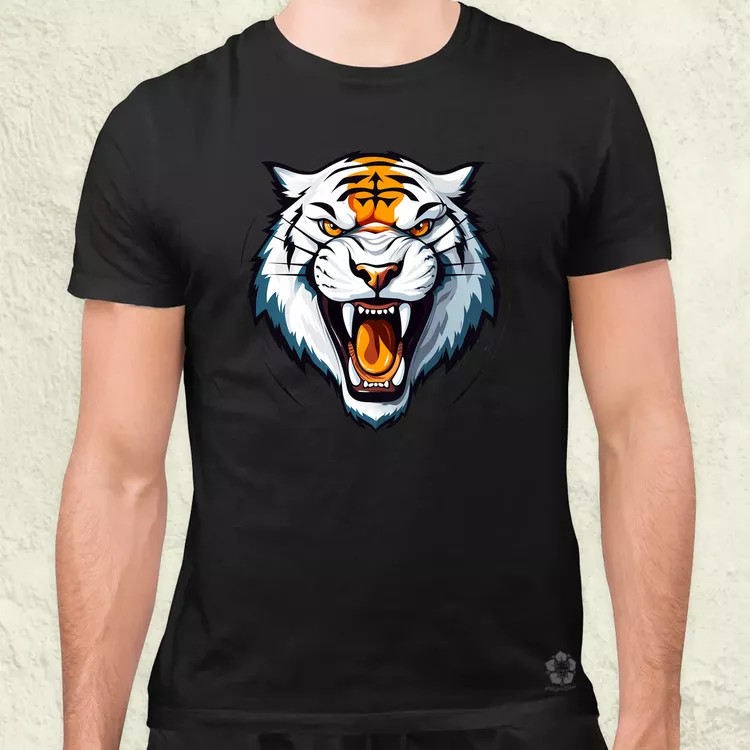Morcos tigris v3 férfi póló