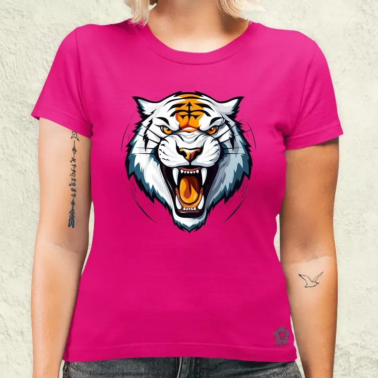 Morcos tigris v3 női póló