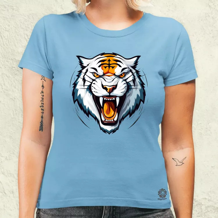 Morcos tigris v3 női póló
