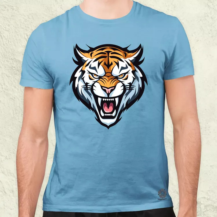 Morcos tigris v4 férfi póló