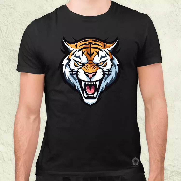 Morcos tigris v4 férfi póló