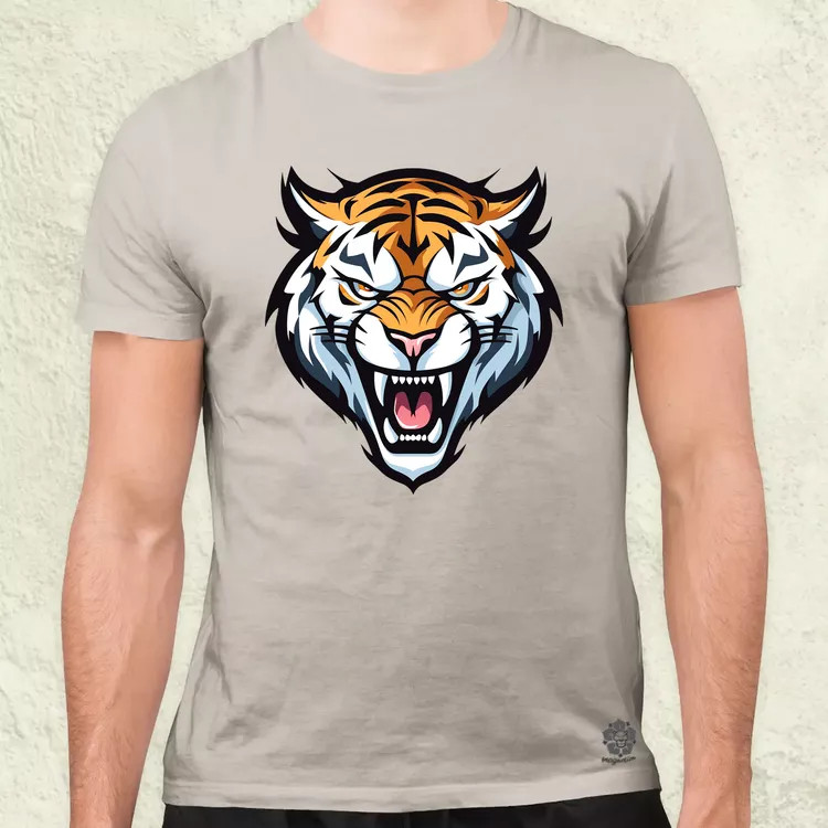 Morcos tigris v4 férfi póló