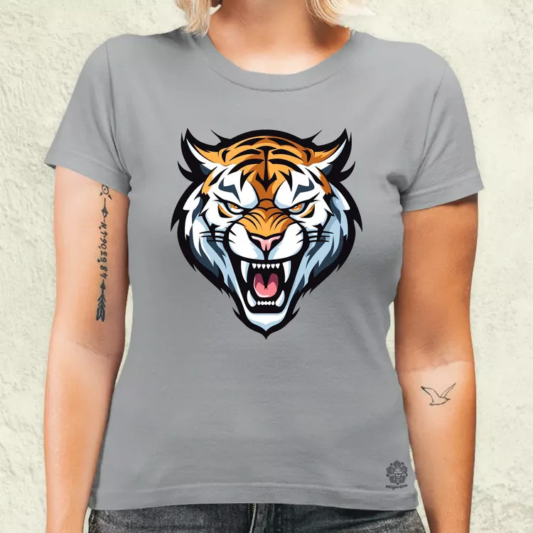 Morcos tigris v4 női póló