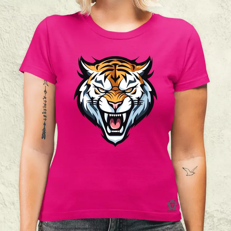 Morcos tigris v4 női póló