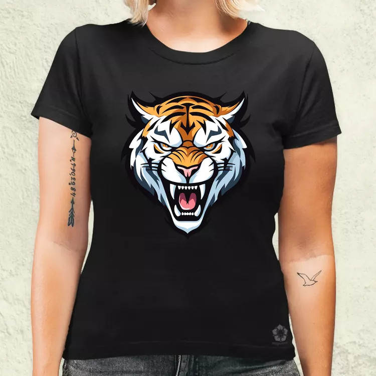 Morcos tigris v4 női póló
