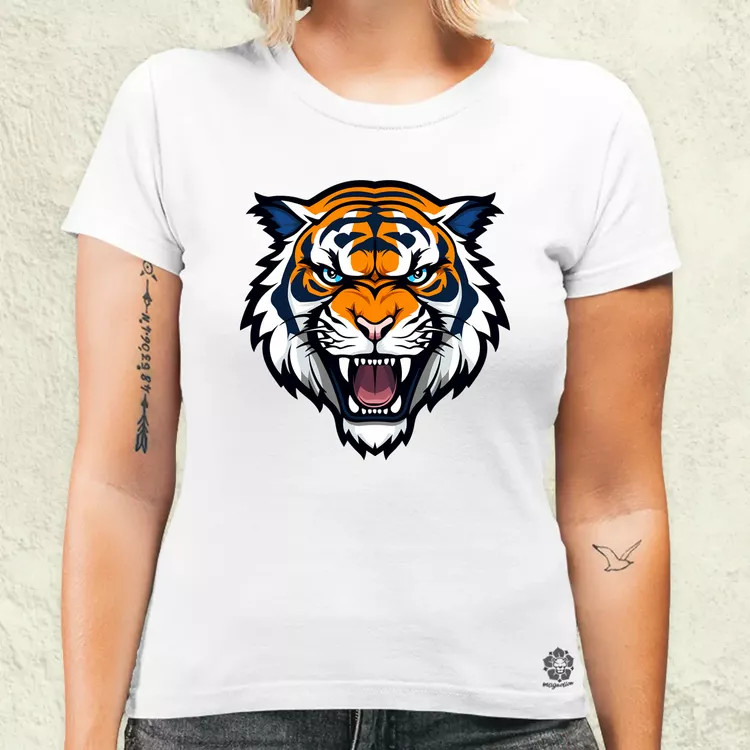 Morcos tigris v5 női póló