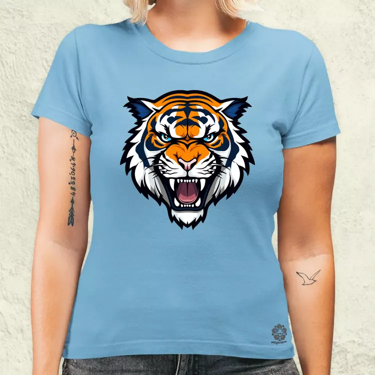 Morcos tigris v5 női póló