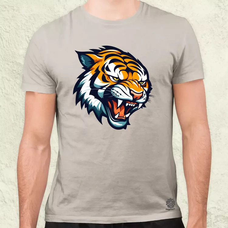 Morcos tigris v6 férfi póló