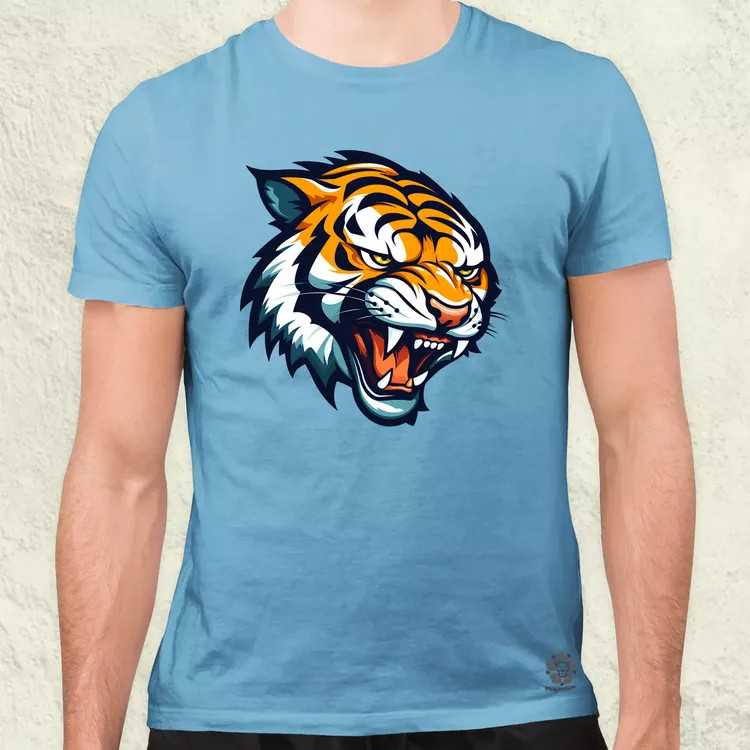 Morcos tigris v6 férfi póló