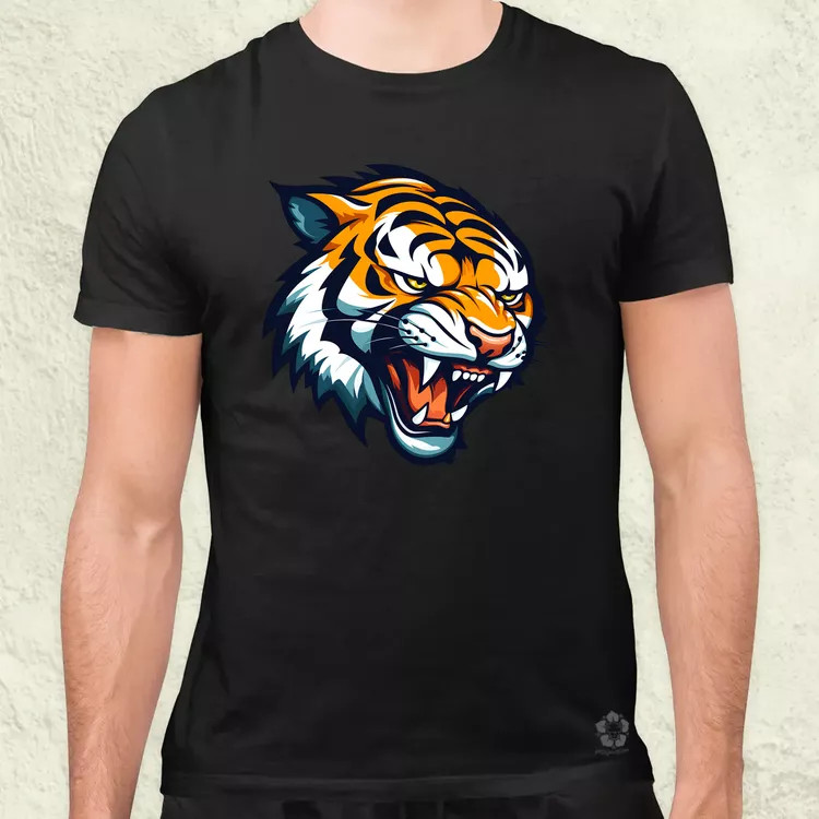 Morcos tigris v6 férfi póló