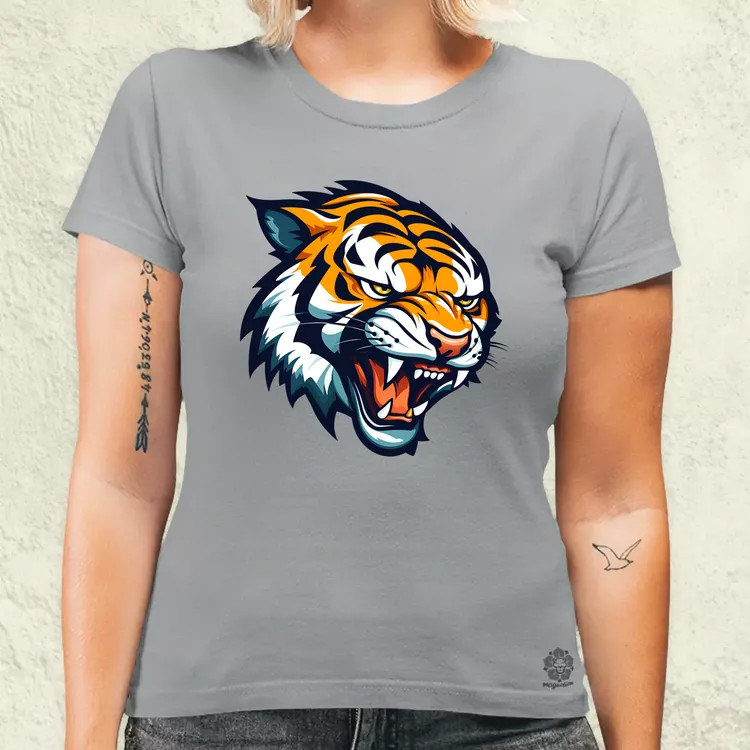 Morcos tigris v6 női póló