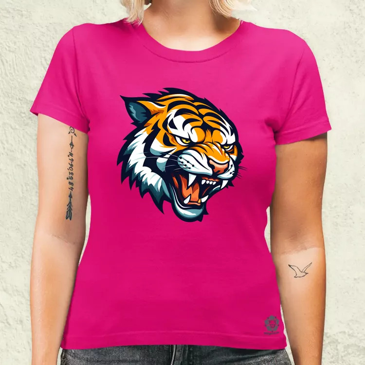 Morcos tigris v6 női póló