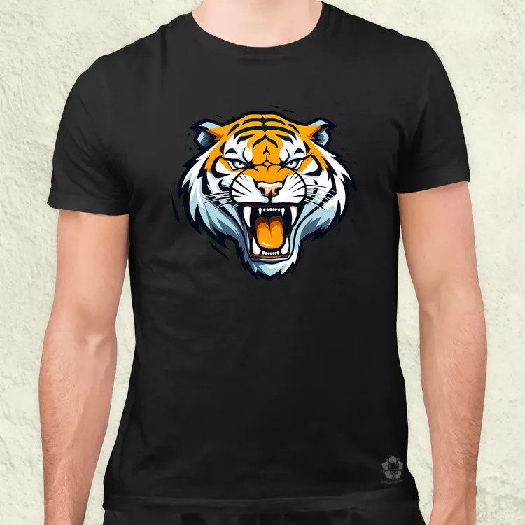 Morcos tigris v7 férfi póló