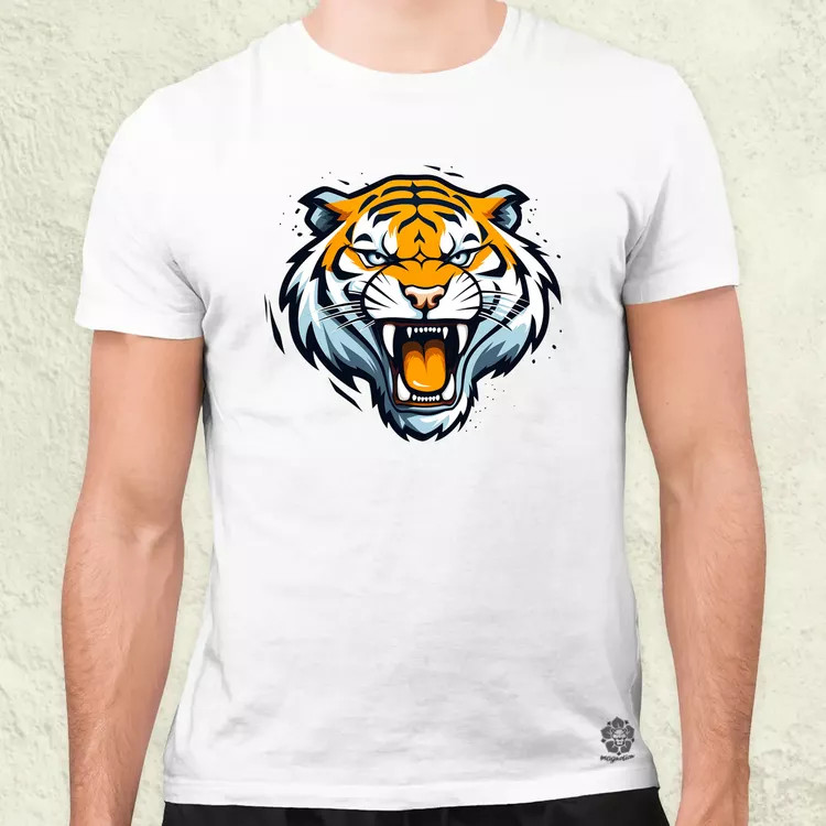Morcos tigris v7 férfi póló