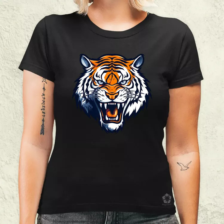 Morcos tigris v8 női póló