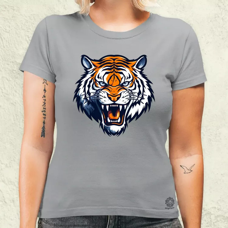 Morcos tigris v8 női póló