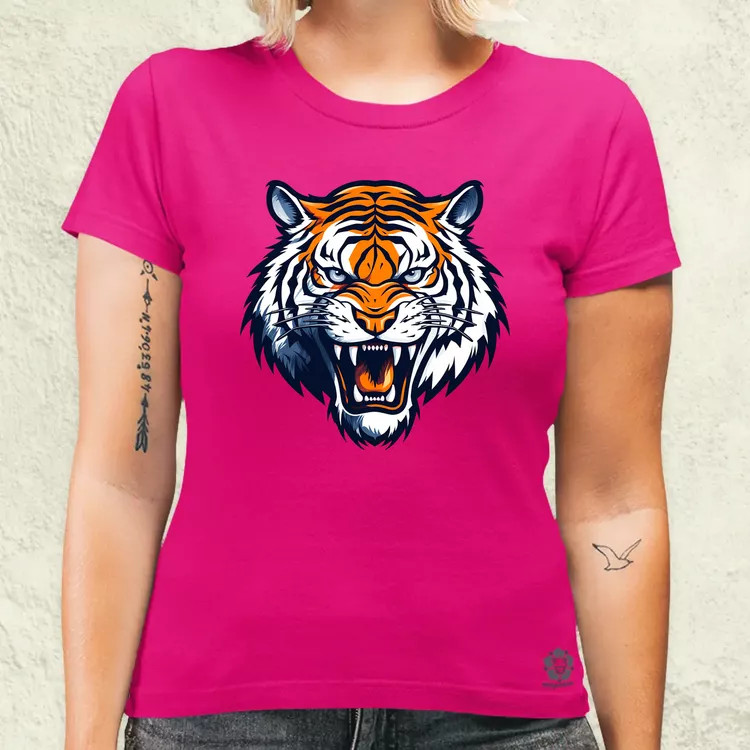 Morcos tigris v8 női póló