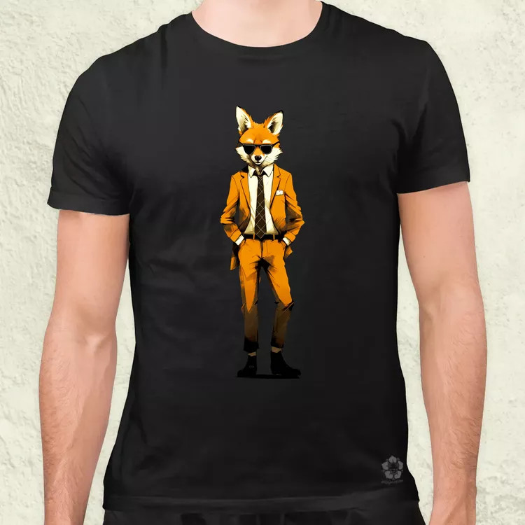 Mr Fox v1 férfi póló