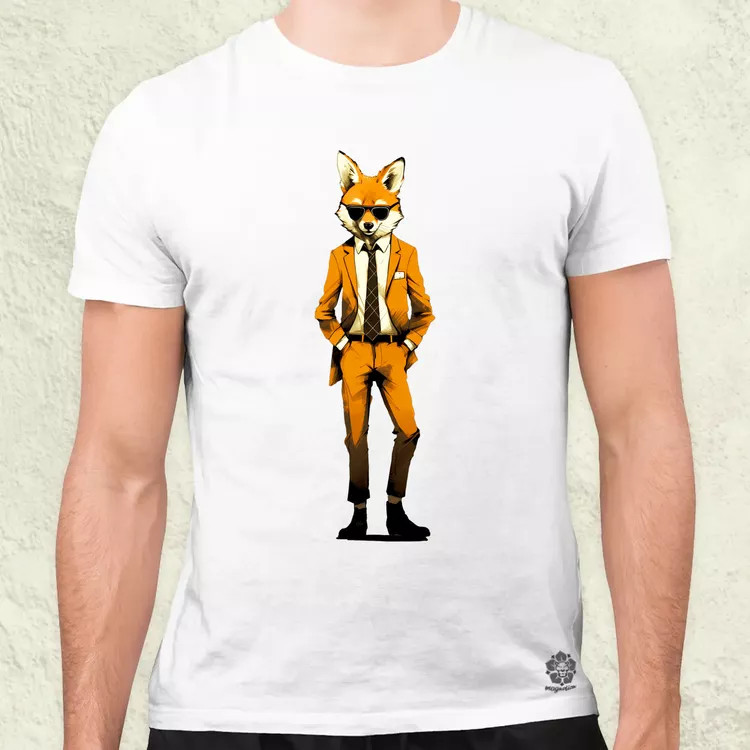 Mr Fox v1 férfi póló