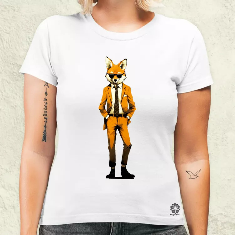 Mr Fox v1 női póló
