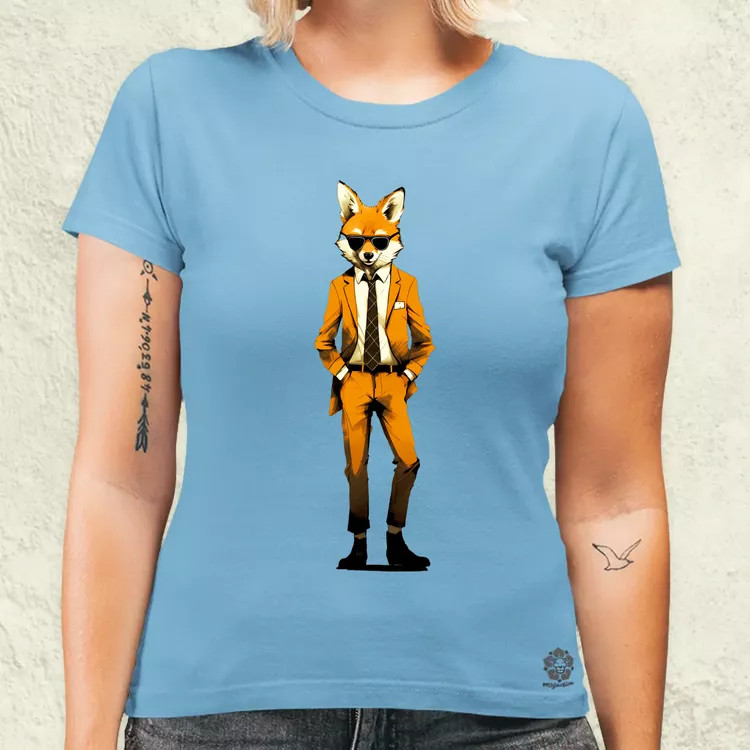 Mr Fox v1 női póló