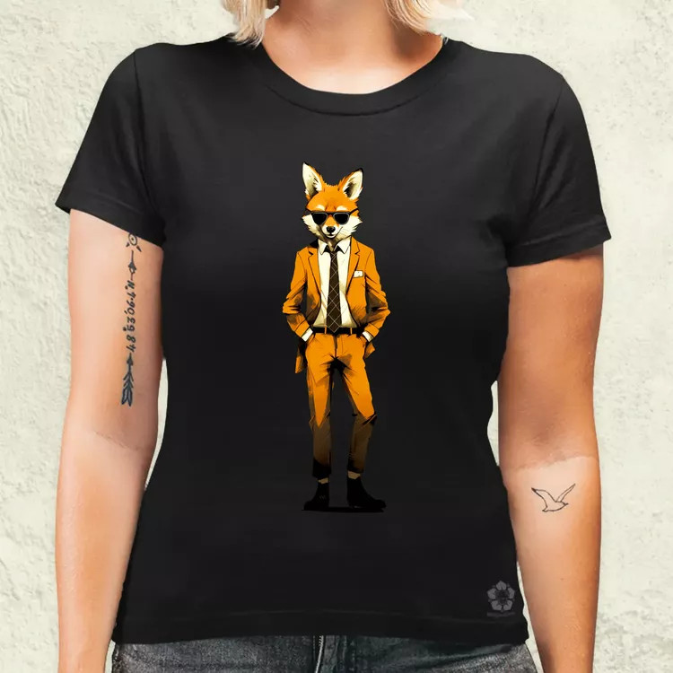 Mr Fox v1 női póló