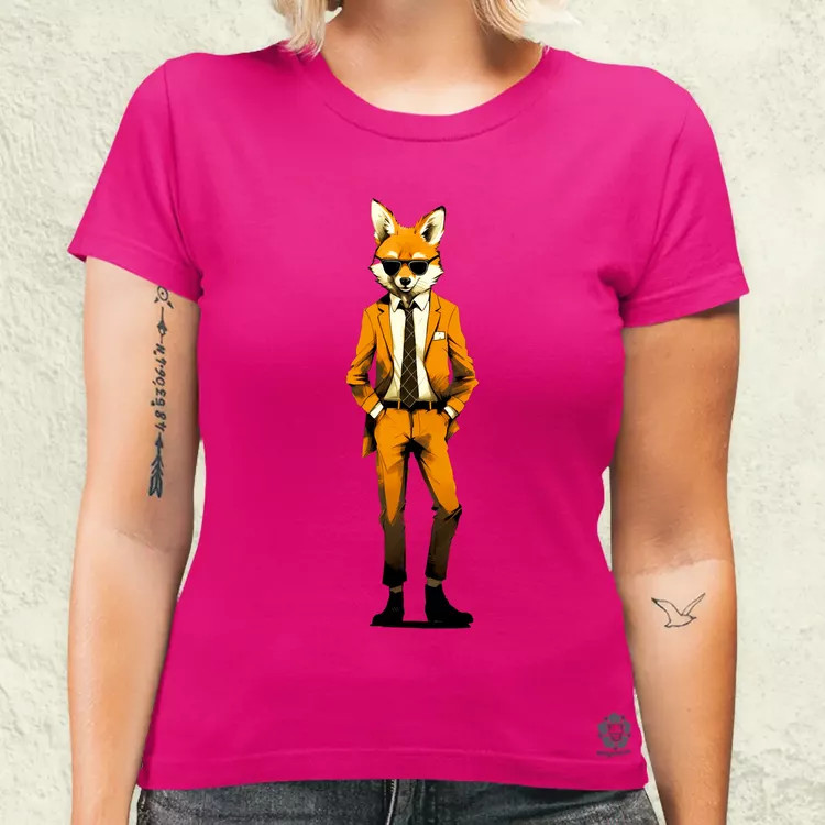 Mr Fox v1 női póló