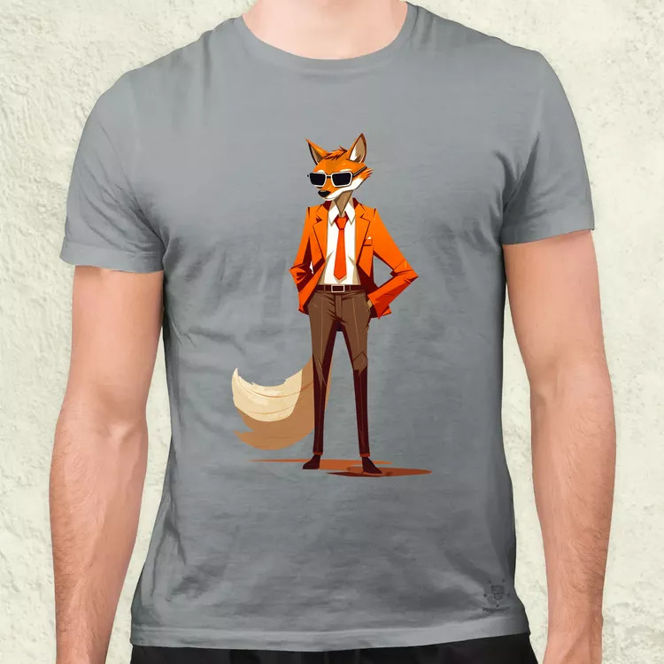 Mr Fox v4 férfi póló