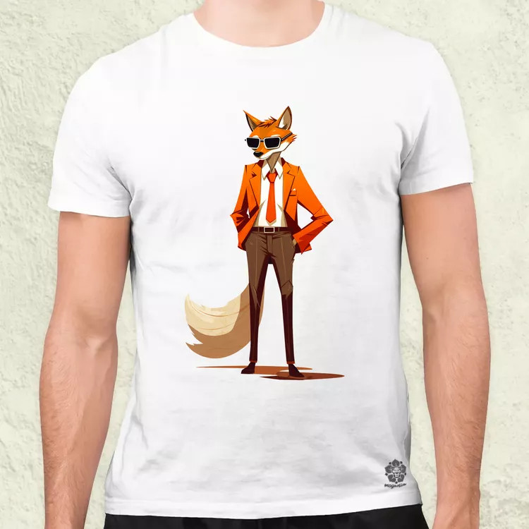 Mr Fox v4 férfi póló