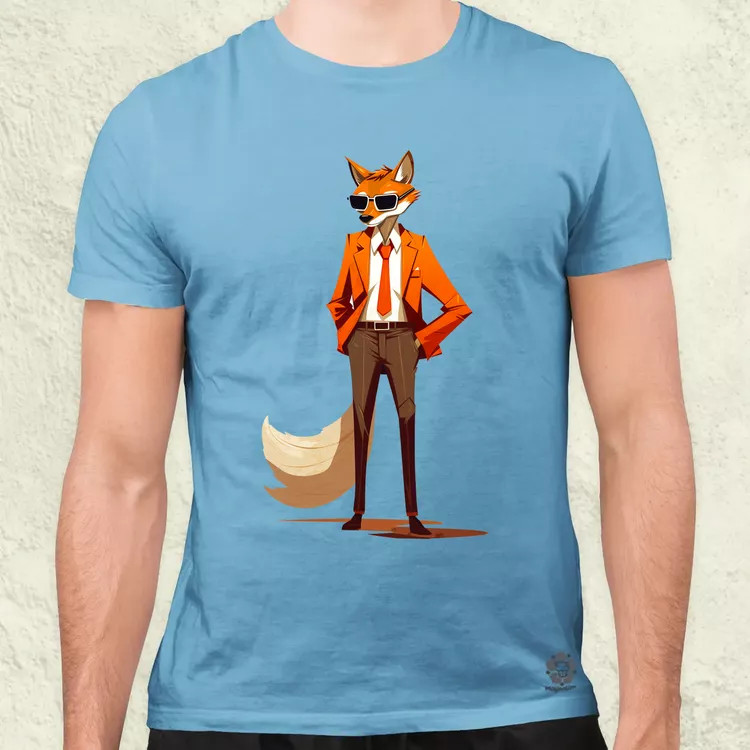 Mr Fox v4 férfi póló