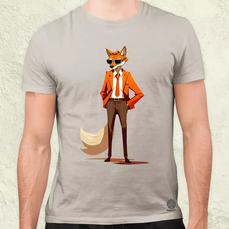 Mr Fox v4 férfi póló