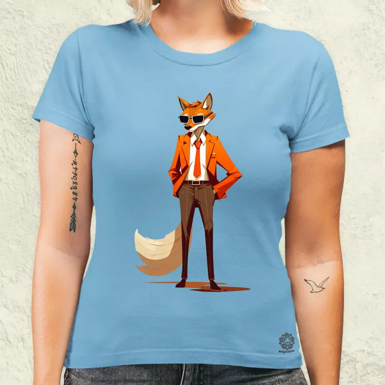 Mr Fox v4 női póló
