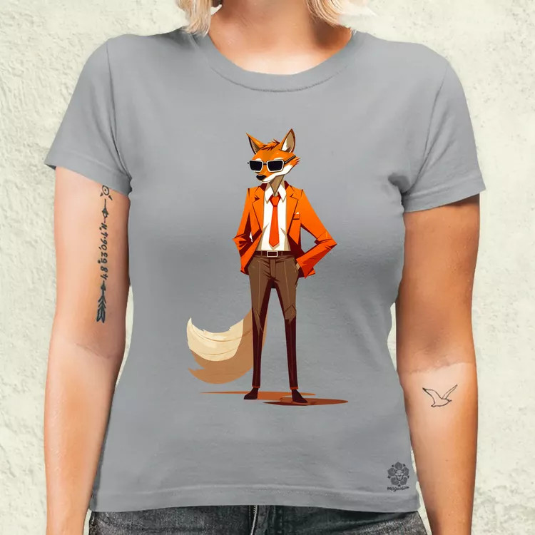 Mr Fox v4 női póló