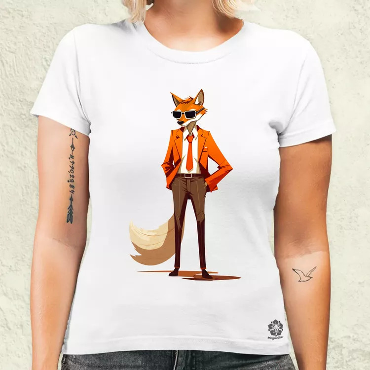 Mr Fox v4 női póló