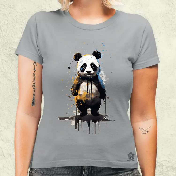 Neoexpresszionista panda v3 női póló