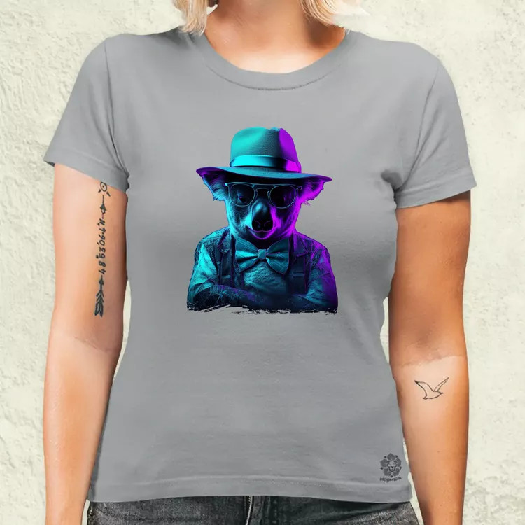 Neon gengszter koala női póló