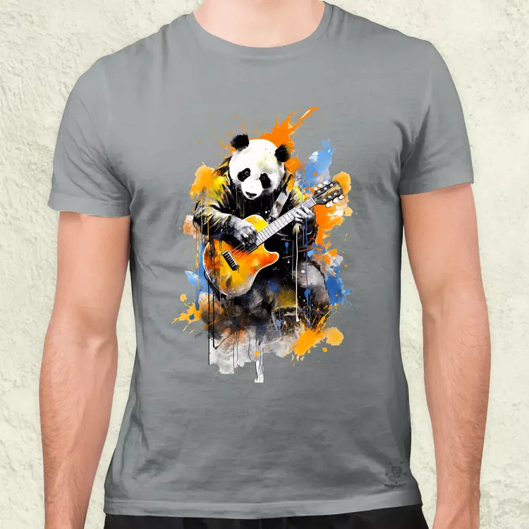 Panda Jam v1 férfi póló