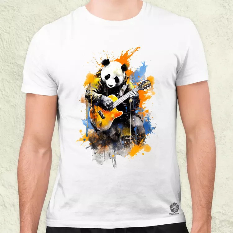 Panda Jam v1 férfi póló