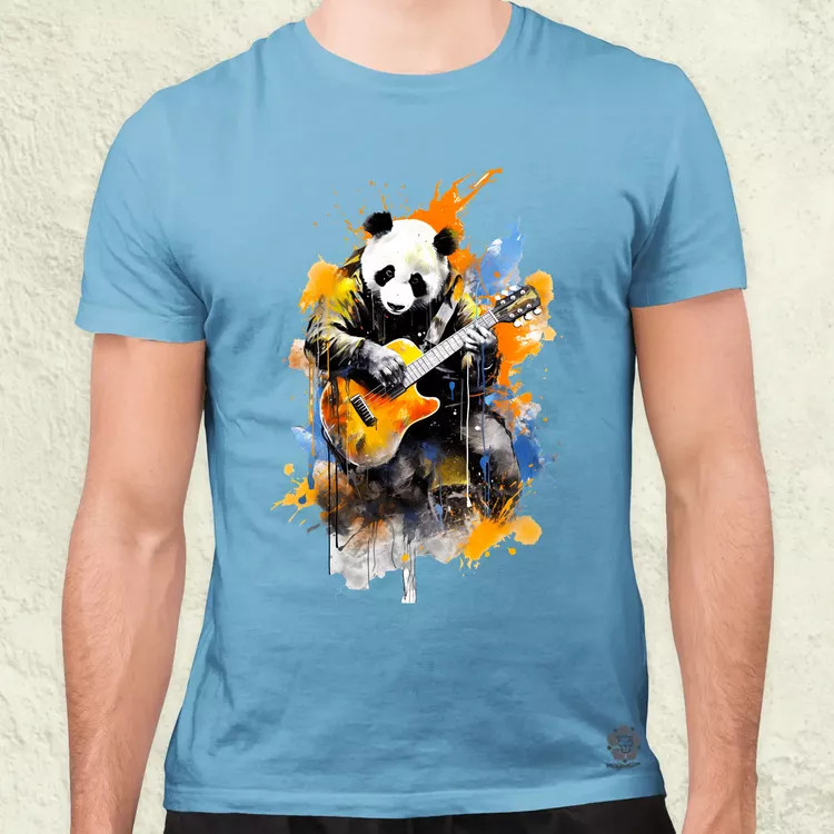 Panda Jam v1 férfi póló