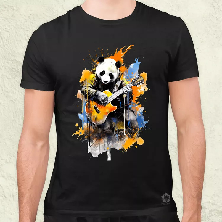 Panda Jam v1 férfi póló