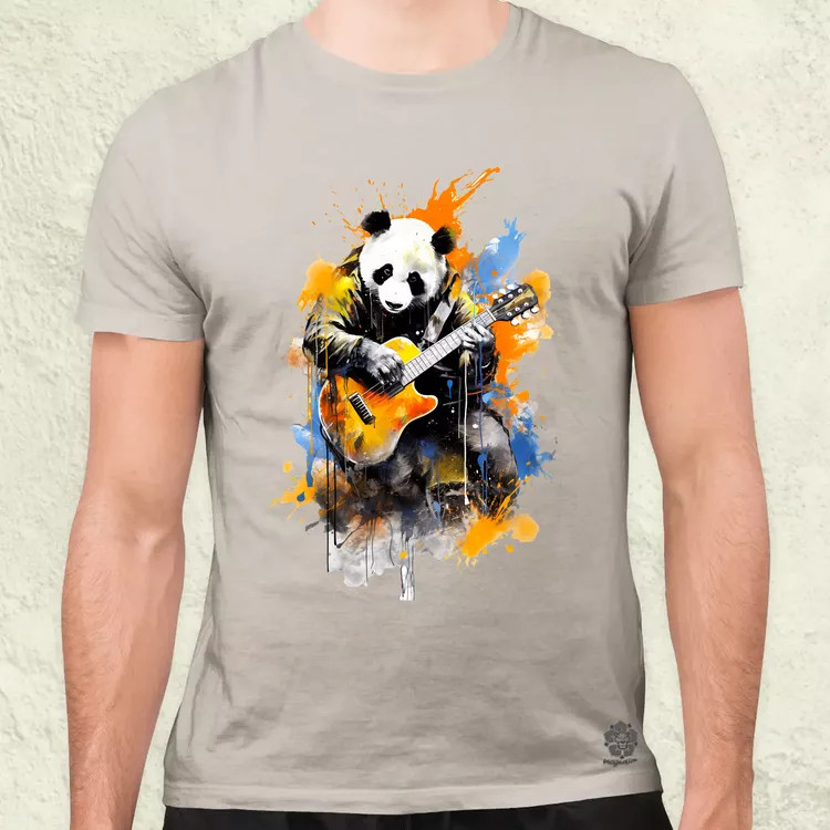 Panda Jam v1 férfi póló