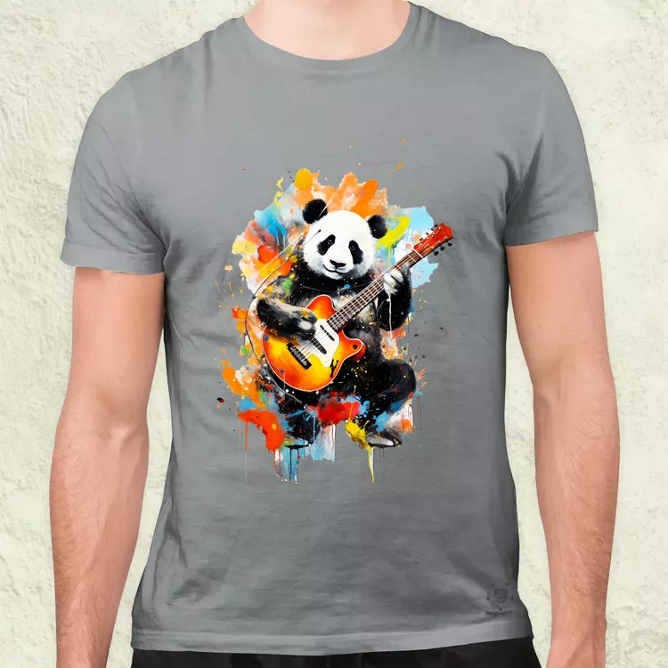 Panda Jam v2 férfi póló